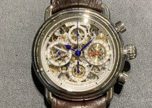 <アエロウォッチ>スケルトンクロノグラフ