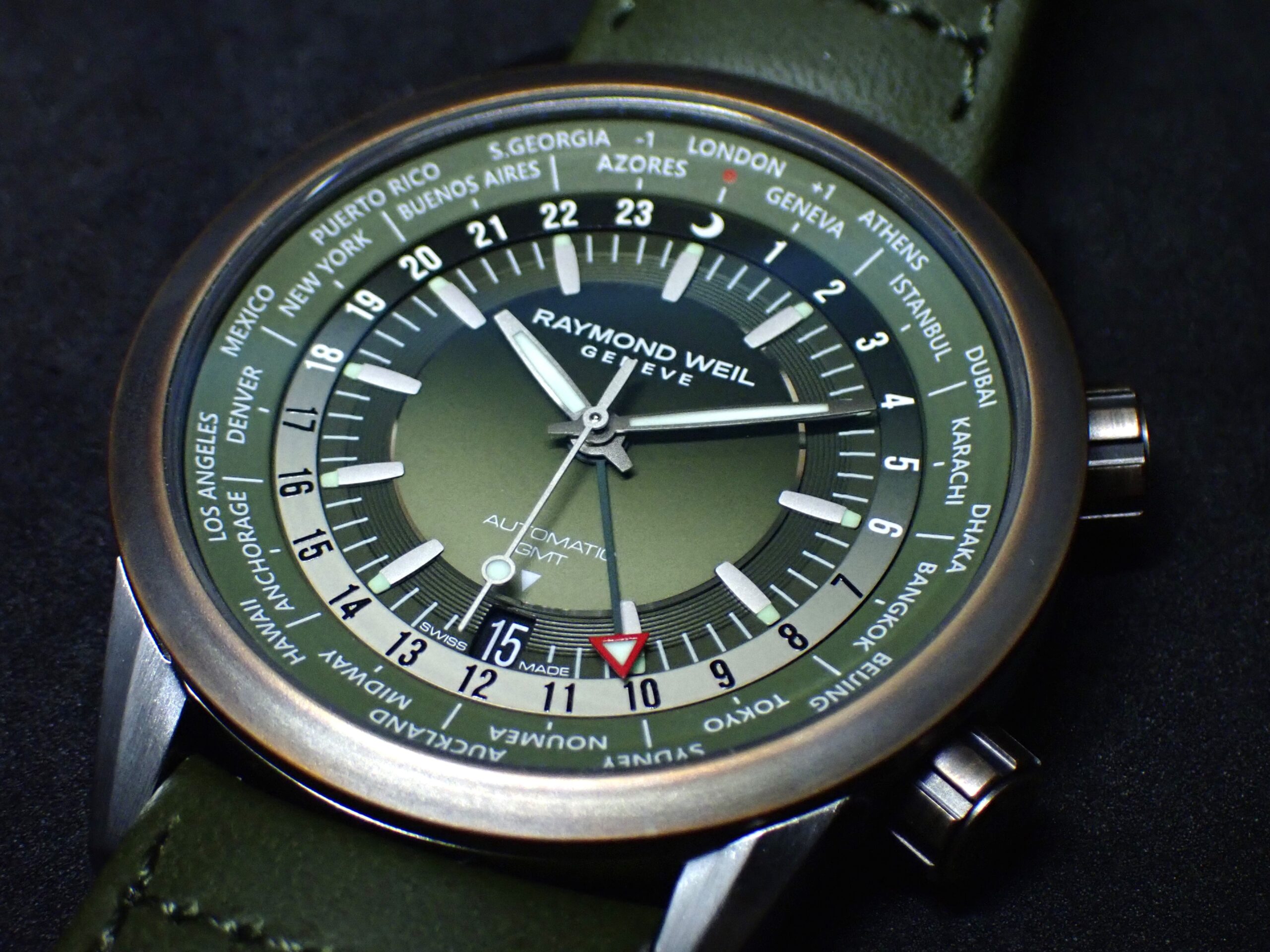 レイモンド・ウェイル＞フリーランサー GMT ワールドタイマー