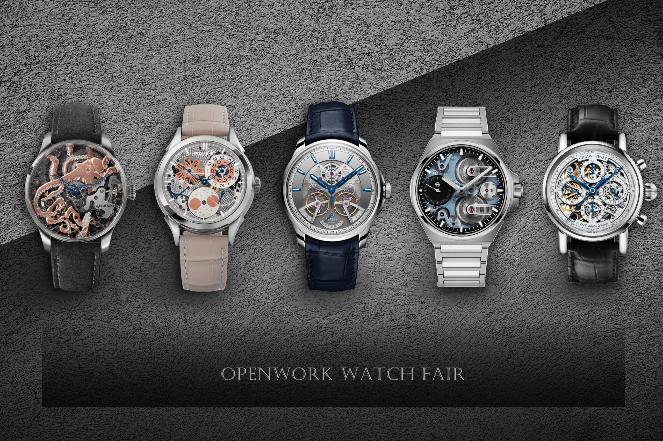 OPENWORK WATCH FAIR ~時を解き放つ美。個性際立つ、オープンワークウォッチの世界~