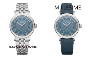 【新作レイモンド ウェイル】2025年夏、満を持して日本限定仕様で発売となった「ミレジム」センターセコンド35㎜のデニムブルー